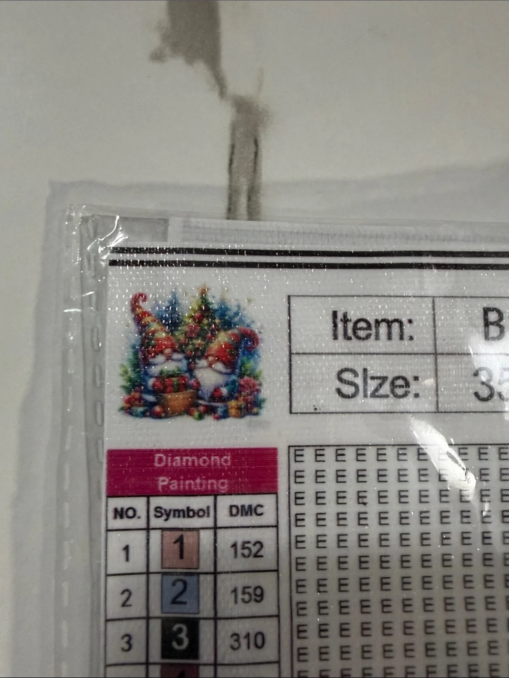 Holiday Gnome Christmas Diamond Art Kit - Round Drills